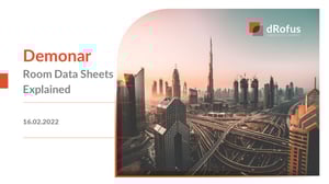 dRofus Demonar_Room Data Sheets Explained